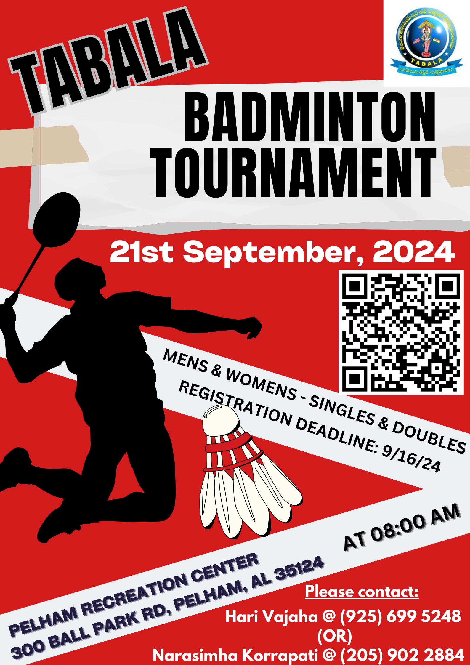 TABALA Badminton Tournament 2024